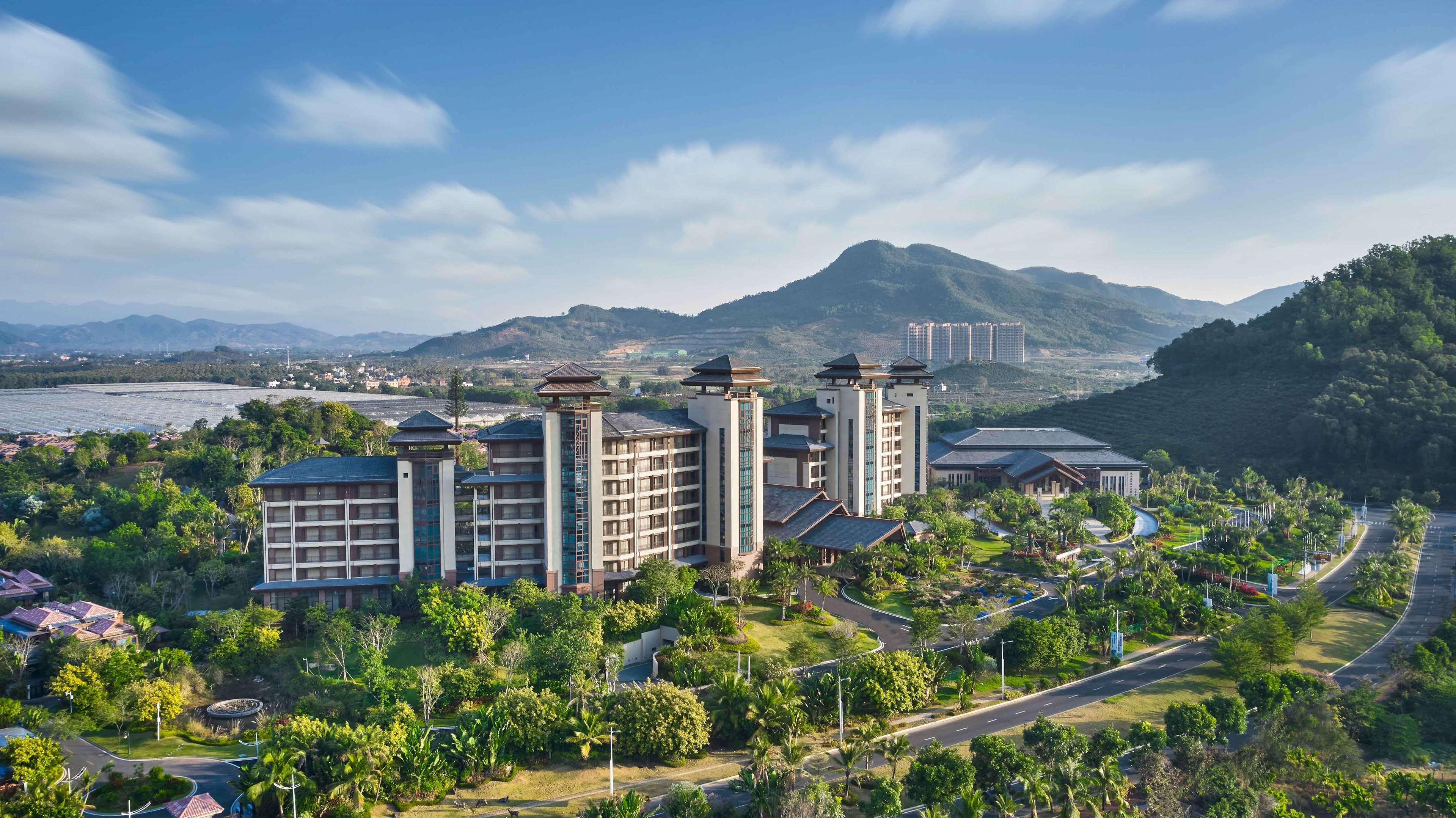 Doubletree By Hilton Lingshui Hot Spring Hotell Exteriör bild