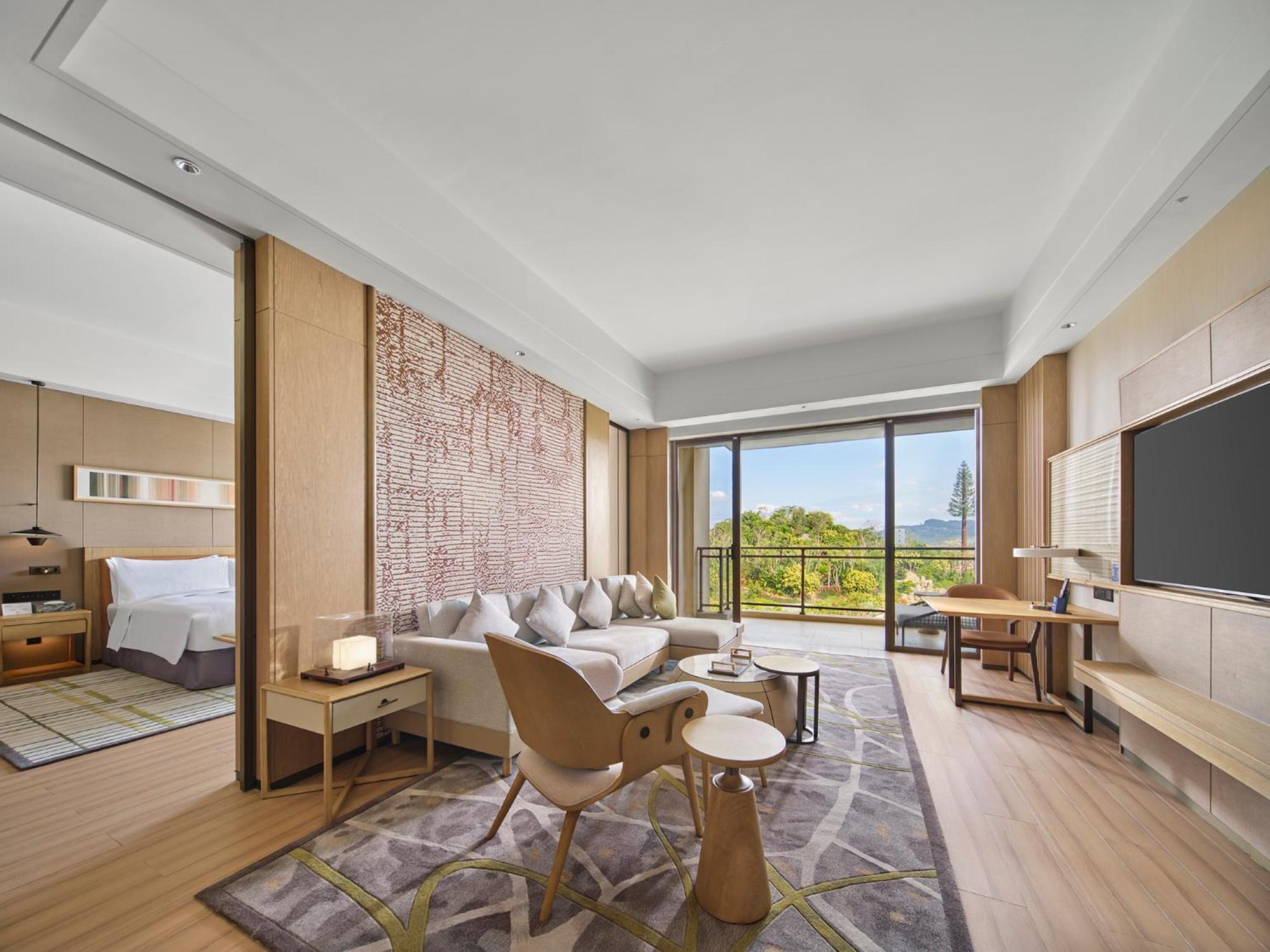 Doubletree By Hilton Lingshui Hot Spring Hotell Exteriör bild