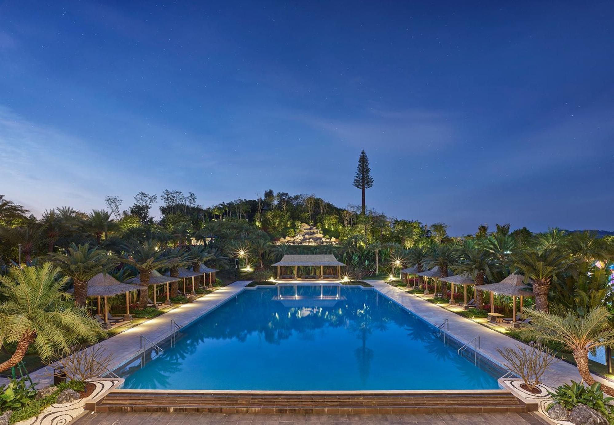 Doubletree By Hilton Lingshui Hot Spring Hotell Exteriör bild